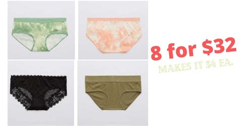 aerie undies sale|Aerie underwear: Get 8 pairs of our favorite intimates for .